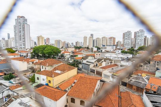 Varanda da Sala de apartamento à venda com 2 quartos, 48m² em Tatuapé, São Paulo