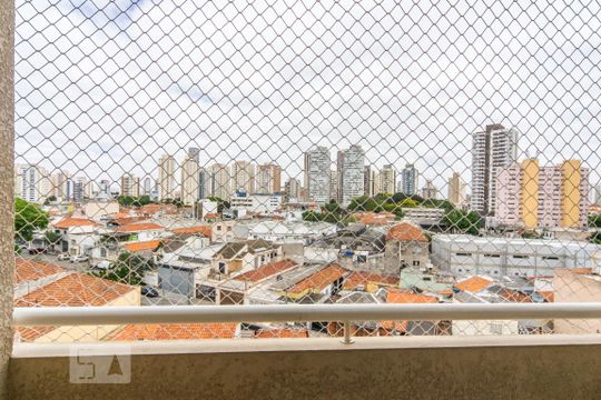 Varanda da Sala de apartamento à venda com 2 quartos, 48m² em Tatuapé, São Paulo