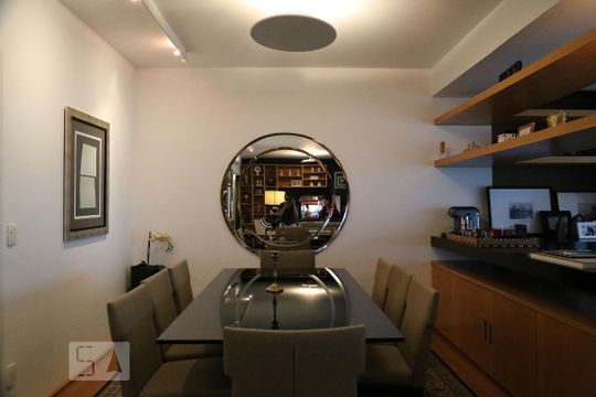 Sala de Jantar de apartamento à venda com 2 quartos, 280m² em Jardim Morumbi, São Paulo