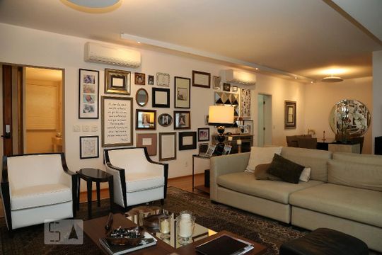 Sala de apartamento à venda com 2 quartos, 280m² em Jardim Morumbi, São Paulo