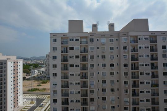 Vista da Sala de apartamento para alugar com 2 quartos, 50m² em Parada de Lucas, Rio de Janeiro
