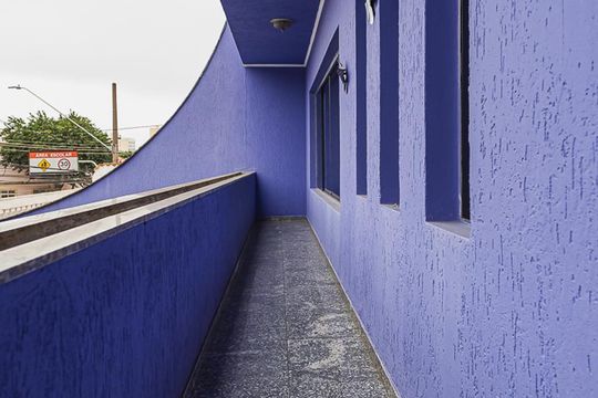 Sacada da Sala de casa à venda com 4 quartos, 470m² em Osvaldo Cruz, São Caetano do Sul