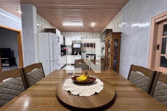 Sala de Jantar de casa à venda com 3 quartos, 166m² em Rio dos Sinos, São Leopoldo