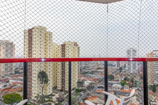 Varanda da Sala de apartamento à venda com 3 quartos, 108m² em Vila Carrão, São Paulo