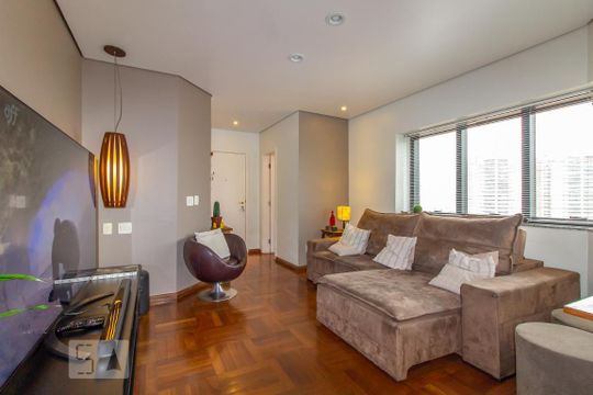 Sala de apartamento à venda com 3 quartos, 108m² em Vila Carrão, São Paulo