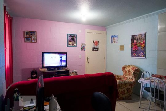 Sala de apartamento à venda com 2 quartos, 43m² em Campo Novo, Porto Alegre