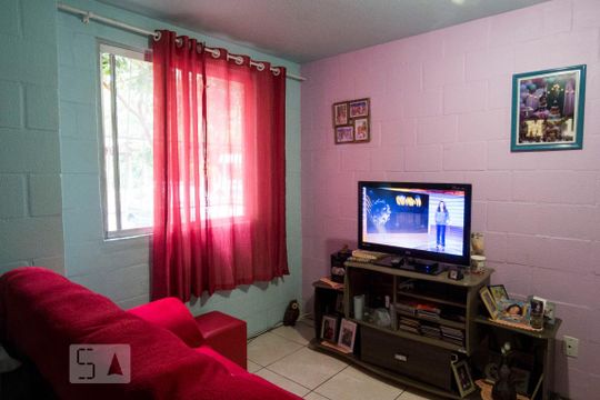 Sala de apartamento à venda com 2 quartos, 43m² em Campo Novo, Porto Alegre
