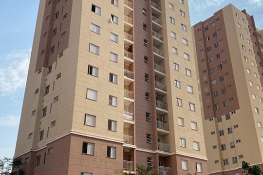 Fachada de apartamento para alugar com 2 quartos, 62m² em Jardim Sao Carlos, Sorocaba