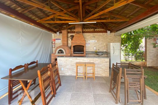 Área comum - Churrasqueira de apartamento para alugar com 2 quartos, 62m² em Jardim Sao Carlos, Sorocaba