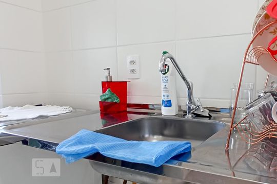 Detalhe cozinha - Pia de apartamento à venda com 2 quartos, 51m² em Vila São João, Barueri