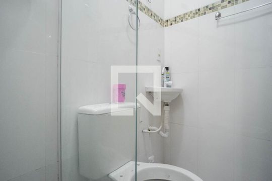 Banheiro de casa de condomínio à venda com 1 quarto, 53m² em Jardim Brasília (zona Leste), São Paulo