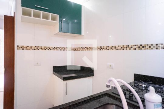 Sala/Cozinha de casa de condomínio à venda com 1 quarto, 53m² em Jardim Brasília (zona Leste), São Paulo