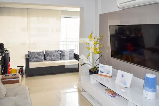 Sala de apartamento à venda com 2 quartos, 70m² em Parque São Jorge, São Paulo
