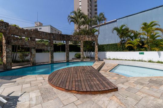Área comum - Piscina de apartamento para alugar com 4 quartos, 175m² em Água Fria, São Paulo