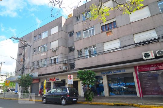 Fachada de apartamento para alugar com 1 quarto, 32m² em Centro, Canoas