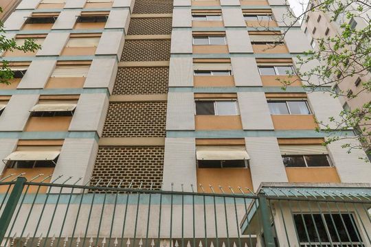 Fachada de apartamento à venda com 3 quartos, 117m² em Consolação, São Paulo