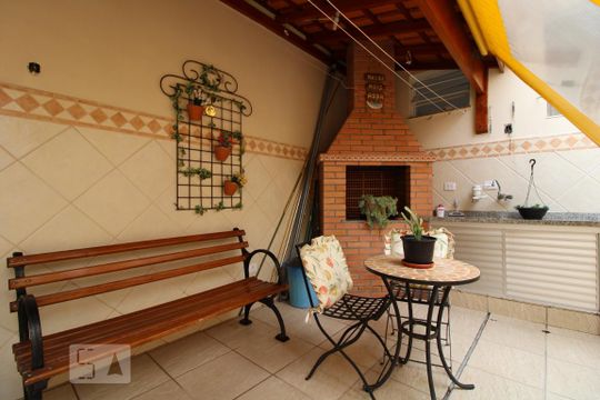 Área Churrasqueira de casa à venda com 3 quartos, 172m² em Campo Belo, São Paulo
