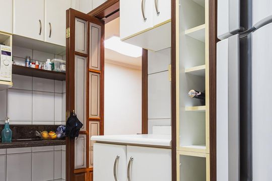 Cozinha de apartamento à venda com 2 quartos, 90m² em Santa Maria, São Caetano do Sul