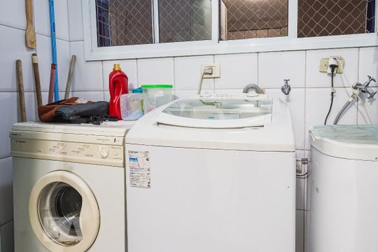 Área de Serviço de apartamento à venda com 2 quartos, 90m² em Santa Maria, São Caetano do Sul