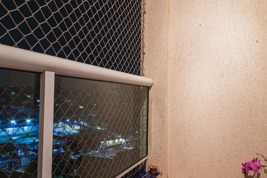 Sacada da Sala de apartamento à venda com 2 quartos, 90m² em Santa Maria, São Caetano do Sul