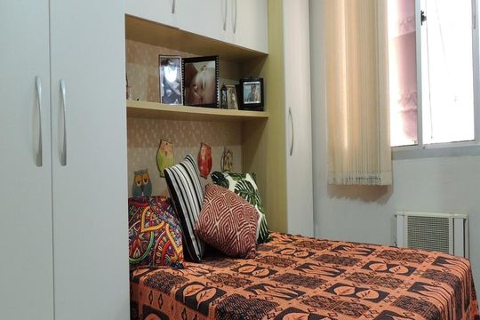 Quarto Suíte de apartamento à venda com 2 quartos, 70m² em Taquara, Rio de Janeiro