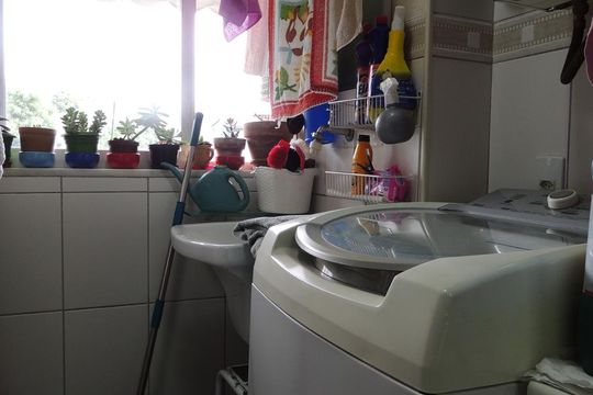 Área de Serviço de apartamento à venda com 2 quartos, 70m² em Taquara, Rio de Janeiro