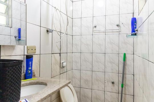 Banheiro da Suíte de casa à venda com 3 quartos, 175m² em Vila Moraes, São Paulo