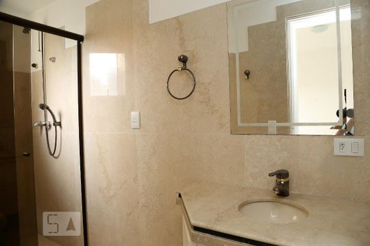 Banheiro da Suíte 1 de apartamento para alugar com 3 quartos, 366m² em Vila Andrade, São Paulo