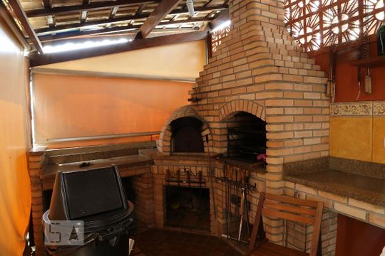 Área comum - Churrasqueira de apartamento para alugar com 3 quartos, 366m² em Vila Andrade, São Paulo