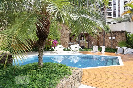 Área comum - Piscina de apartamento para alugar com 3 quartos, 366m² em Vila Andrade, São Paulo