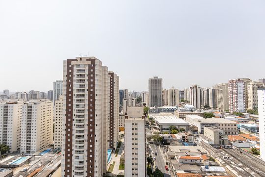 Vista Varanda Sala de apartamento à venda com 2 quartos, 60m² em Vila Gomes Cardim, São Paulo