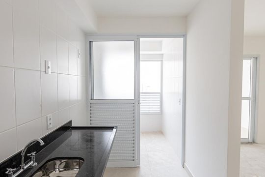 Cozinha de apartamento à venda com 2 quartos, 60m² em Vila Gomes Cardim, São Paulo