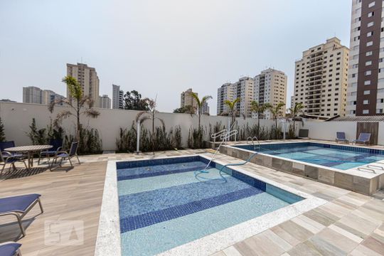 Área comum - Piscina de apartamento à venda com 2 quartos, 60m² em Vila Gomes Cardim, São Paulo