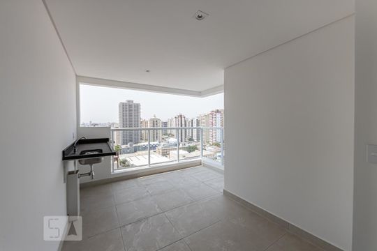 Varanda Sala de apartamento à venda com 2 quartos, 60m² em Vila Gomes Cardim, São Paulo