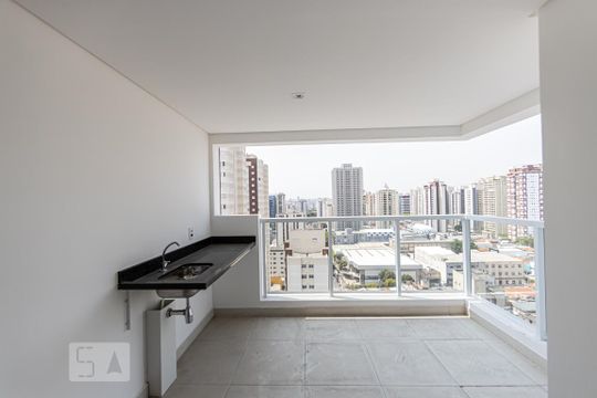 Varanda Sala de apartamento à venda com 2 quartos, 60m² em Vila Gomes Cardim, São Paulo