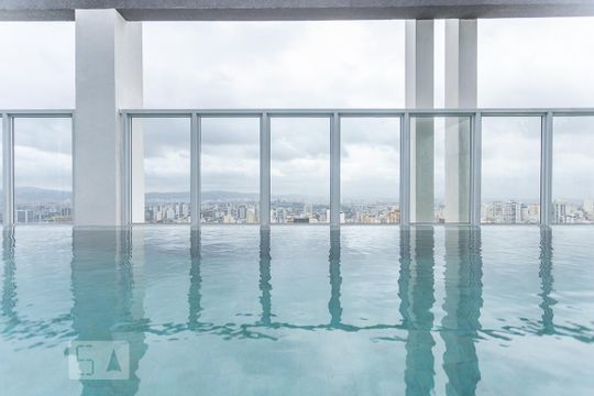 Área comum - Piscina de kitnet/studio à venda com 1 quarto, 25m² em Perdizes, São Paulo