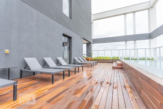 Área comum - Piscina de kitnet/studio à venda com 1 quarto, 25m² em Perdizes, São Paulo
