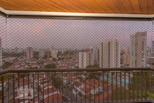 Varanda da Sala de apartamento para alugar com 3 quartos, 201m² em Cidade Monções, São Paulo