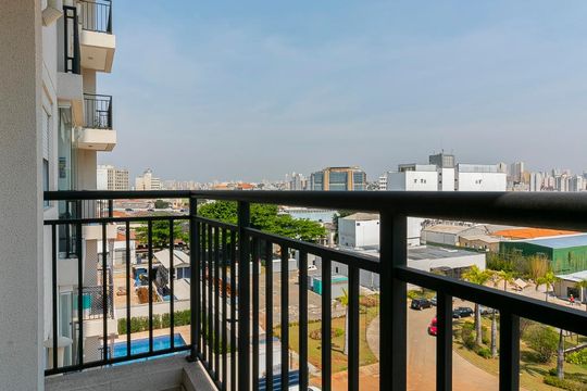 Varanda de apartamento para alugar com 1 quarto, 36m² em Brás, São Paulo