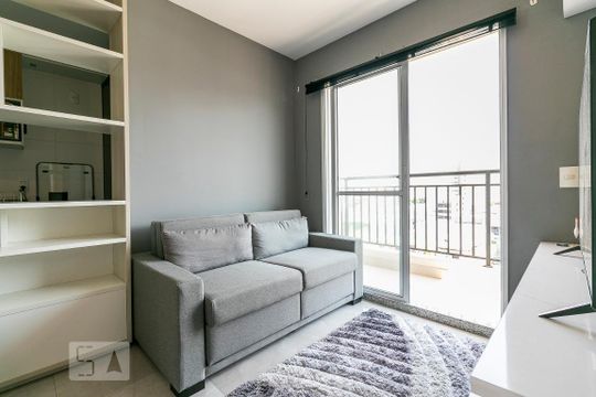 Sala de apartamento para alugar com 1 quarto, 36m² em Brás, São Paulo