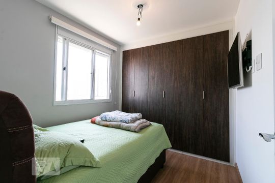 Quarto 1 de apartamento para alugar com 1 quarto, 36m² em Brás, São Paulo