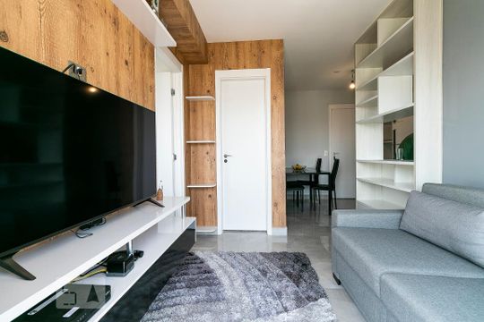 Sala de apartamento para alugar com 1 quarto, 36m² em Brás, São Paulo