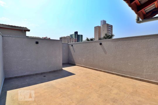 Cobertura - Área externa de apartamento à venda com 2 quartos, 120m² em Vila Lea, Santo André