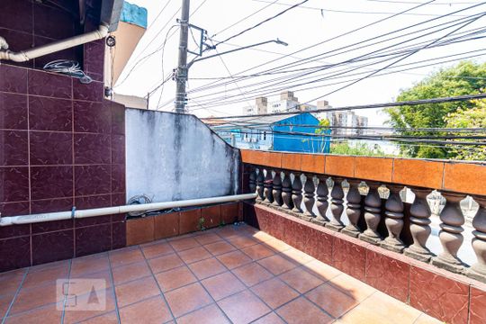 Varanda do Quarto de casa para alugar com 1 quarto, 60m² em Tucuruvi, São Paulo