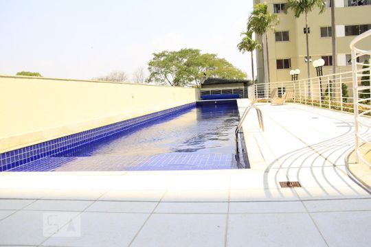 Área comum - Piscina de apartamento para alugar com 2 quartos, 58m² em Vila Rosa, Goiânia