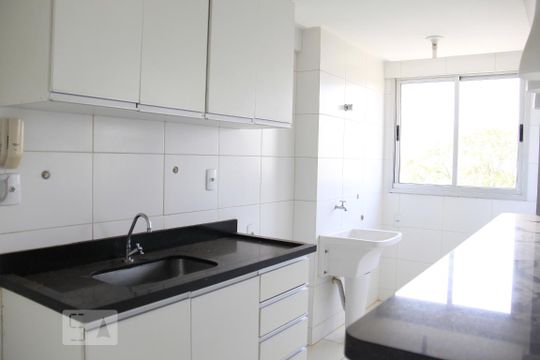 Cozinha de apartamento para alugar com 2 quartos, 58m² em Vila Rosa, Goiânia