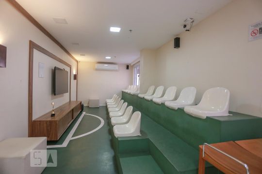 Área Comum - Sala de Cinema de apartamento à venda com 2 quartos, 55m² em São Cristóvão, Rio de Janeiro