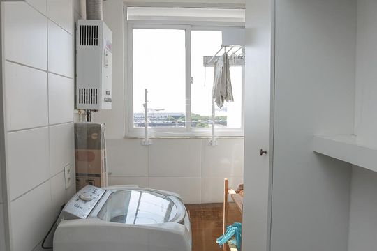 Área de Serviço de apartamento à venda com 2 quartos, 55m² em São Cristóvão, Rio de Janeiro