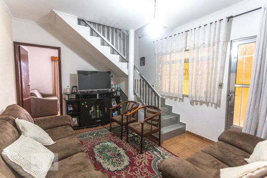 Sala de estar de casa à venda com 5 quartos, 150m² em Ferrazópolis, São Bernardo do Campo