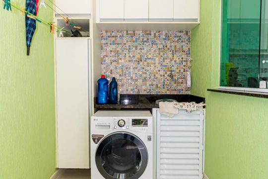 Área de Serviço de casa de condomínio para alugar com 3 quartos, 110m² em Vila Medeiros, São Paulo